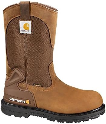 Мужские кожаные водонепроницаемые сапоги Carhartt CMP1100 с мягким носком, высота 11 дюймов Carhartt