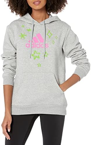 adidas Women's Girls on The Run Graphic Hoodie Adidas