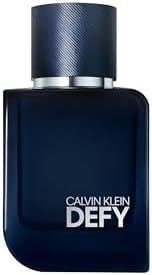 Calvin Klein Defy Parfum – Woody Men's Cologne – With Notes of Mandarin Oil, Pink Pepper, Ginger & Sandalwood – Luxury Perfumes for Men – Long Lasting Fragrance Calvin Klein