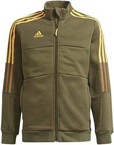 adidas Boy's Tiro Track Jacket Winterized Focus, Olive, Big Kids Adidas