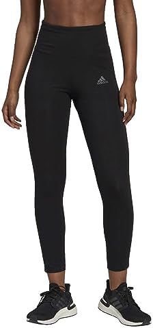 adidas Leggings for Women - Cotton Leggings - Black Leggings - High Waisted - 7/8 Length Adidas