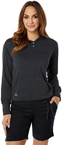 adidas Women's Essentials Slub Recycled Golf Hoodie Adidas