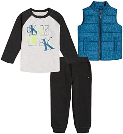 Calvin Klein Baby Boys 3 Pieces Vest Set Calvin Klein