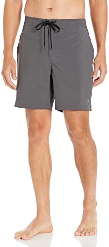 Calvin Klein Men's Standard UV Protected Quick Dry Drawstring Solid Swim Trunk Calvin Klein