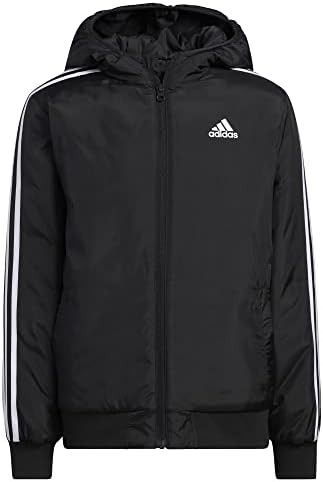 adidas Baby Boys' Zip Front Classic Bomber Hooded Jacket Adidas