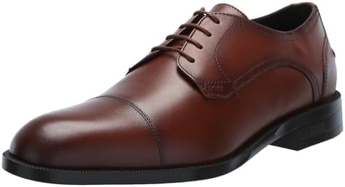 BOSS Men's Tayil Smooth Leather Derby Dress Shoe Oxford Boss