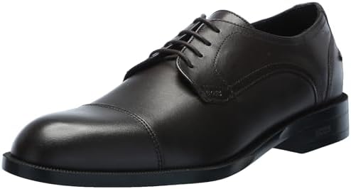 BOSS Men's Tayil Smooth Leather Derby Dress Shoe Oxford BOSS