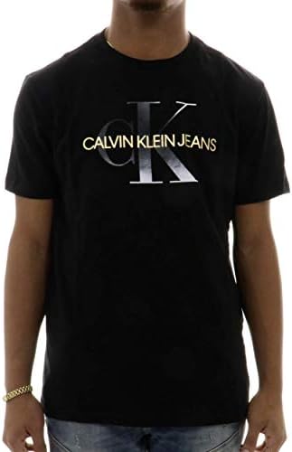 Calvin Klein Men's Short Sleeve Monogram Logo T Shirt Calvin Klein