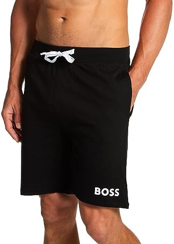 BOSS Men's Contrast Logo Cotton Jogger BOSS