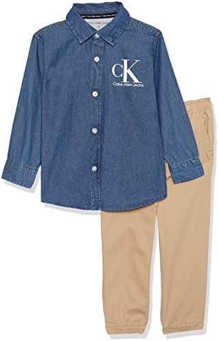 Calvin Klein Baby Boys 2 Pieces Pant Set Calvin Klein