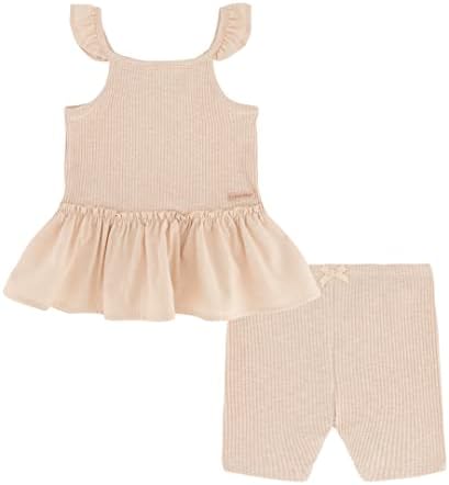 Calvin Klein Baby Girls 2 Pieces Short Set Calvin Klein