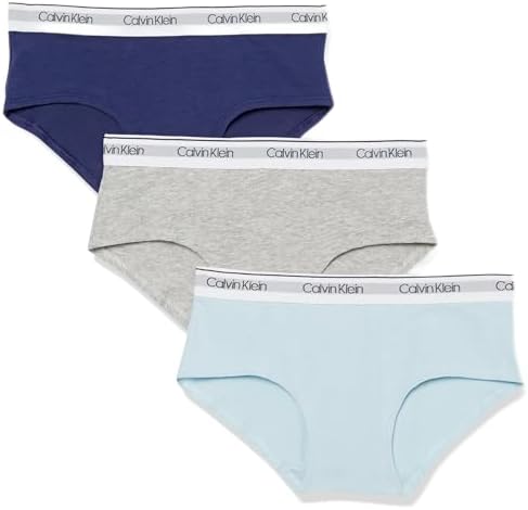 Calvin Klein girls Hipster Panty Underwear, Multipack Calvin Klein