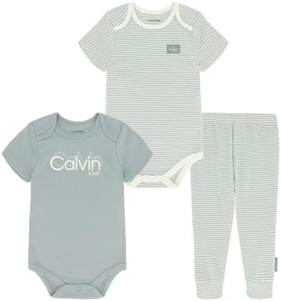 Calvin Klein baby-girls 2 Bodysuits and Pant Set Calvin Klein