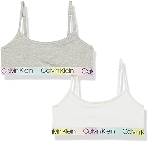 Calvin Klein Girls' Modern Training Bra 2 Pack Calvin Klein