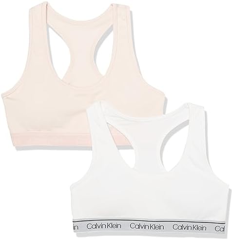 Мягкие хлопковые бралеты для девочек в наборе от Calvin Klein Calvin Klein