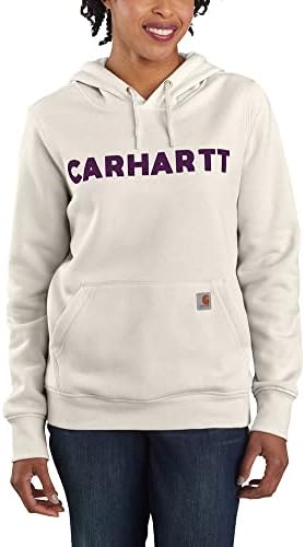 Женское худи Carhartt свободного покроя средней плотности с логотипом Carhartt