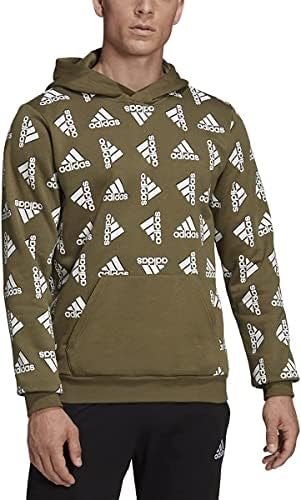 adidas Men's All Over Print Fleece Hoodie Adidas