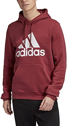 adidas Men's Badge of Sport Fleece Hoodie Adidas