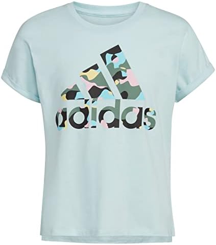 adidas Girls' Short Sleeve Tee T-Shirt Adidas