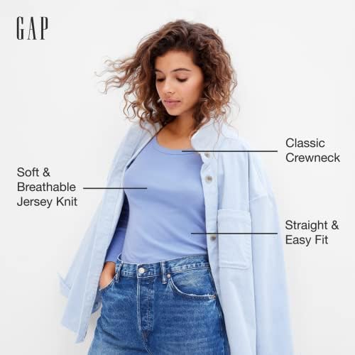 GAP Women's Favorite Long Sleeve Crew Neck Tee T-Shirt Gap