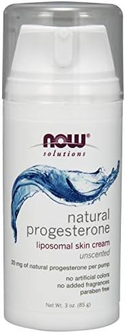 NOW Foods Solutions Natural Progesterone Cream Scent Free - 3 oz NOW Foods