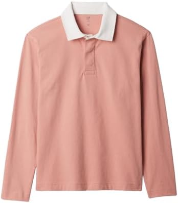 GAP Boys' Long Sleeve Rugby Polo Gap