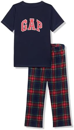 GAP Boys' Short Sleeve Pajama Set Gap