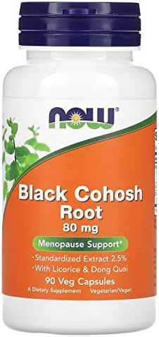 NOW Foods Black Cohosh 80 mg NOW Foods