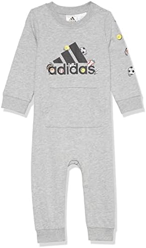 adidas boys Long Sleeve Zip Front Track Suit CoverallsPants Adidas