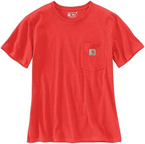 Carhartt Women's Loose Fit Heavyweight Short-Sleeve Pocket T-Shirt Closeout Carhartt