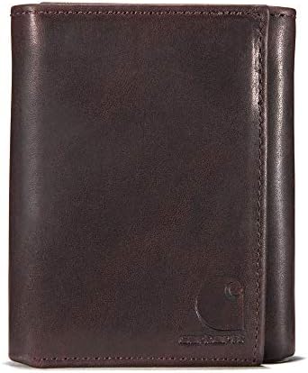 Carhartt Men's B0000219 Oil Tan Trifold Wallet Carhartt