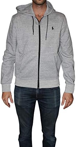 POLO RALPH LAUREN Men's Double-Knit Full-Zip Hoodie Polo Ralph Lauren