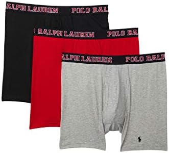 Polo Ralph Lauren Men's 4D Flex Breathable Mesh Boxer Brief 3 Pack Polo Ralph Lauren