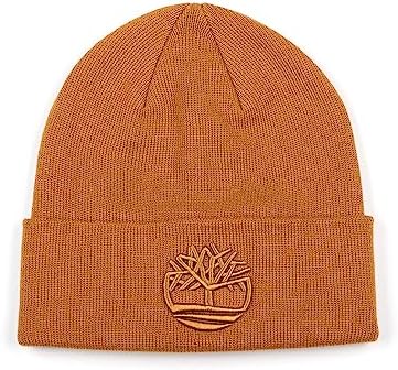 Timberland Men's Tonal 3D Embroidery Beanie Timberland