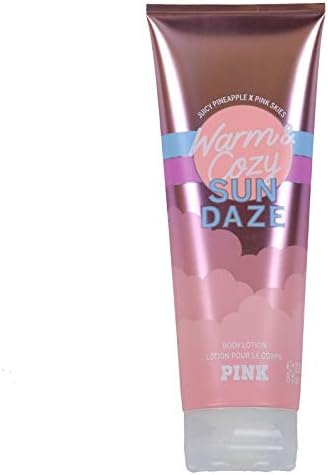 Victoria's Secret Pink Warm & Cozy Sun Daze Scented Body Lotion 8 Fl Oz Victoria's Secret