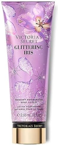 Victoria's Secret Nourishing Hand & Body Lotion 8oz. (Pack of 1, Glittering Iris) Victoria's Secret