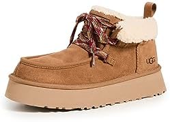 Женские уютные тапочки UGG Funkarra Cabin Cuff Ugg