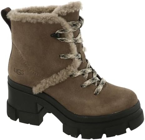 Женские ботинки UGG Brooklyn Hiker с водонепроницаемой замшей и платформой 7.6 см Ugg