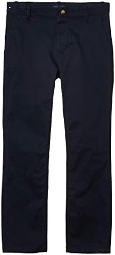 Tommy Hilfiger Boy's Adaptive Chino Pants Stretch Adjustable Waist Velcro Magnet Buttons Tommy Hilfiger