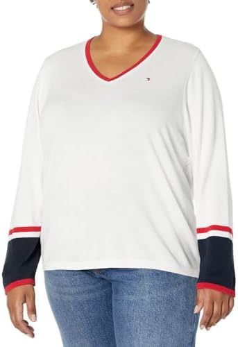 Tommy Hilfiger Women's Ivy Cotton Long Sleeve Sweater Tommy Hilfiger