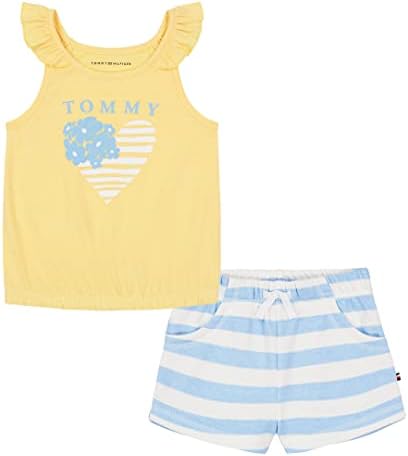 Tommy Hilfiger Baby Girls 2 Pieces Short Set Tommy Hilfiger