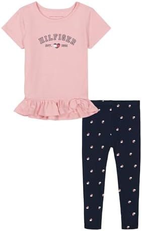 Tommy Hilfiger girls 2pc Tunic Legging Set Tommy Hilfiger