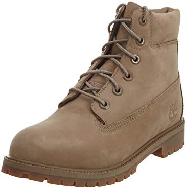 Timberland 6" Waterproof Boots Unisex Juniors (7 Big Kid M, Tan Monochromatic (Gopher)) Timberland