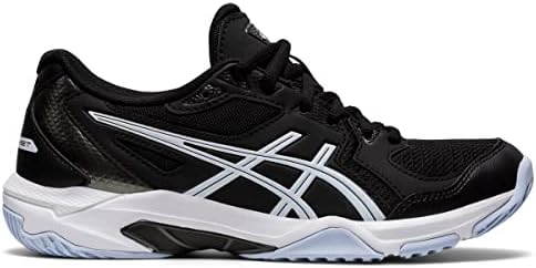 ASICS Women's Gel-Rocket 10 Indoor Court Shoes, 9, Black/White ASICS