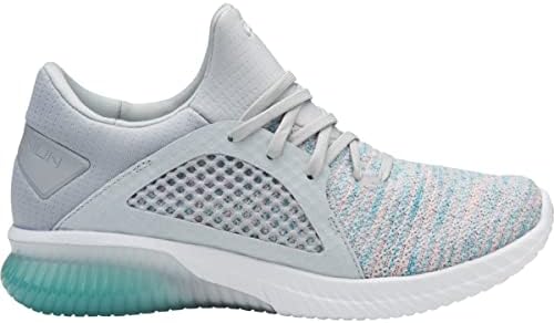 ASICS Women's GEL-Kenun Knit Running Shoes, 9, ARUBA BLUE/GLACIER GREY/WHITE ASICS