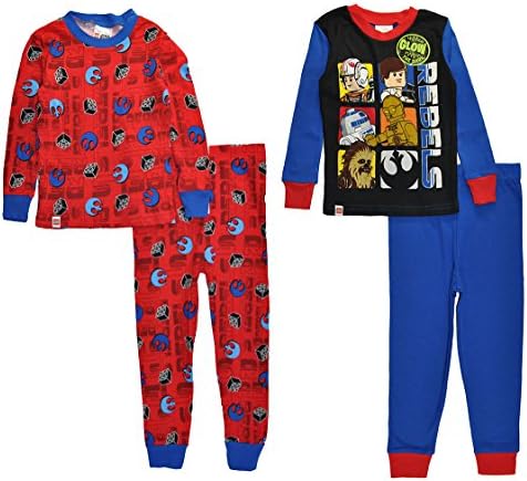 LEGO Boys' Star Wars 4-Pc Pajama Sleep Set Lego