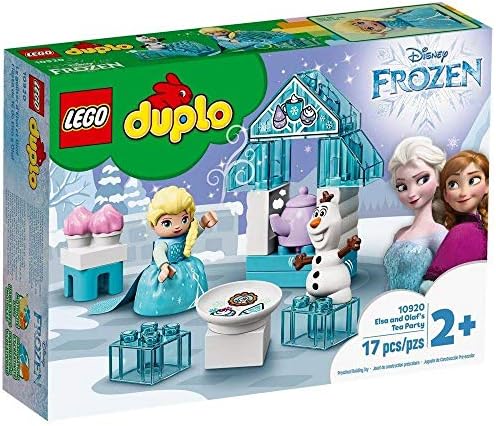 LEGO DUPLO Disney Frozen Toy Featuring Elsa and Olaf's Tea Party 10920 Disney Frozen Gift for Kids and Toddlers (17 Pieces) Lego