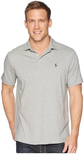 POLO RALPH LAUREN Men's Pima Polo Short Sleeve Knit Polo Ralph Lauren