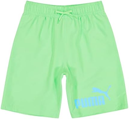 PUMA Boys' Number One Logo Swim Trunks PUMA