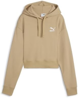 PUMA Women's Better Classics French Terry Cropped Hoodie (Available in Plus Sizes) Puma